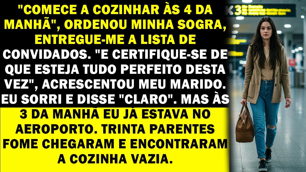 Minha sogra queria me ver escrava na cozinha — eu preferi brindar com champanhe em outro estado.