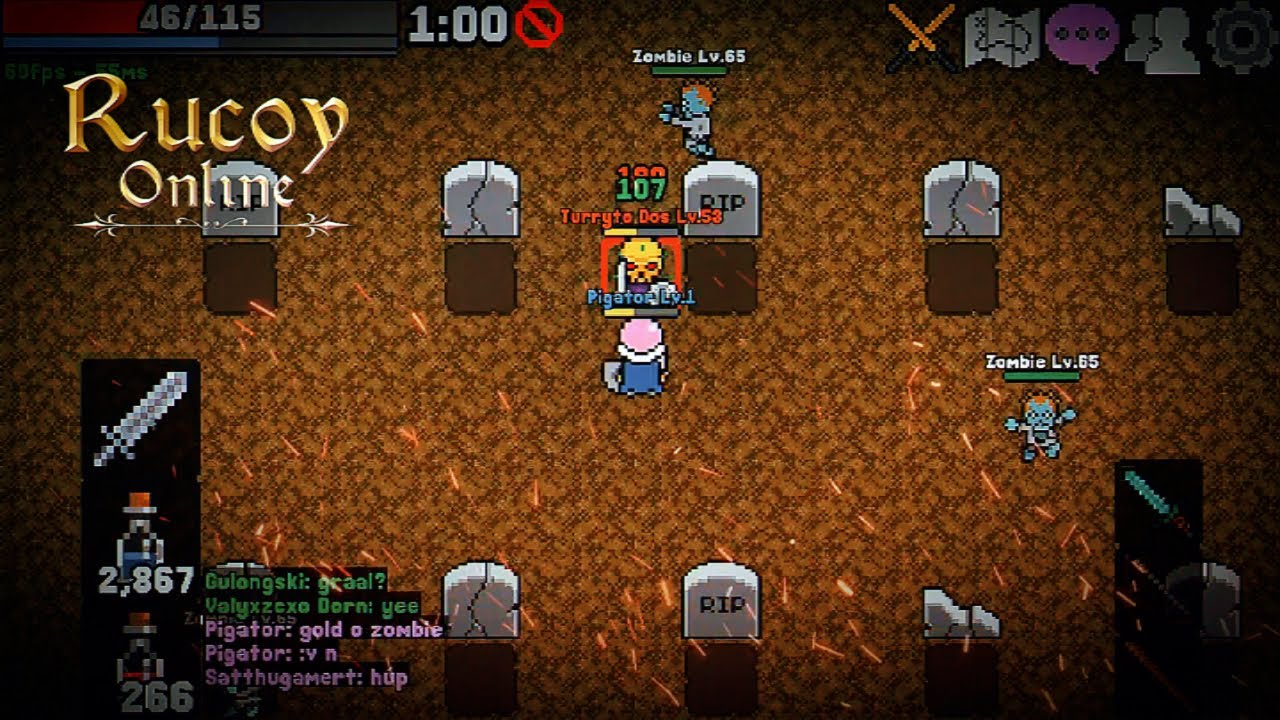 The normal day of low level | Rucoy Online