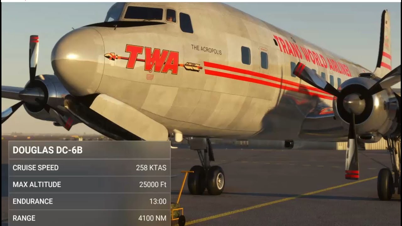 MSFS2024 Beta3 TEST PMDG DC6B