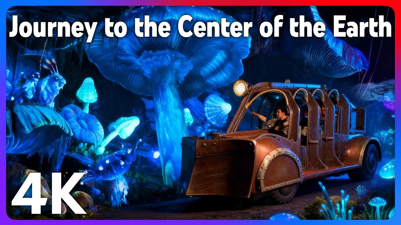 Journey to the Center of the Earth [4K POV] Tokyo DisneySEA