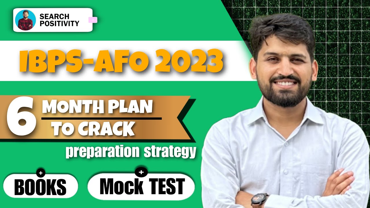 6 Months Complete Strategy for IBPS-AFO 2023 | Book list | Best Online Course | Best Mock Test