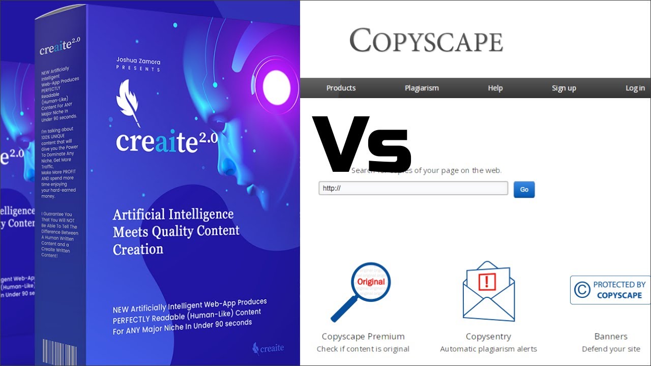 The Creaite 2.0 and its OTOs Vs Copyscape Review Demo