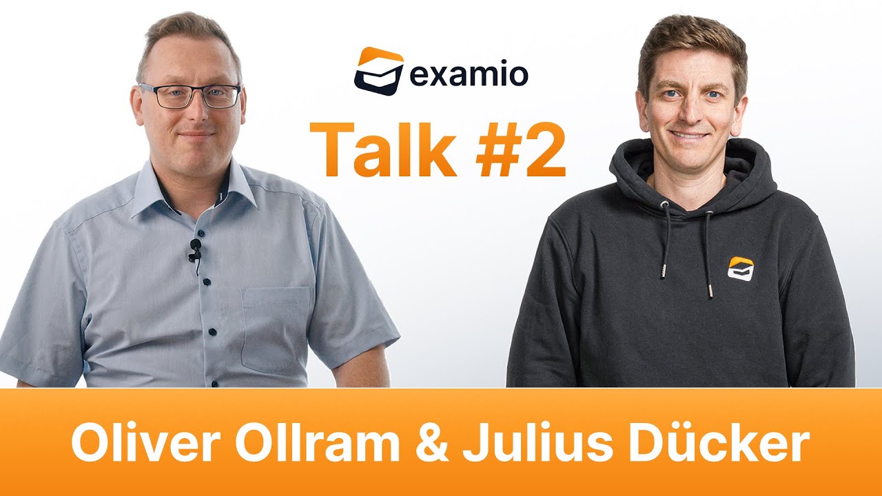 Gründen, Wachsen, Dranbleiben: Julius Dückers Weg zur examio-Erfolgsgeschichte (examio-Talk #2)