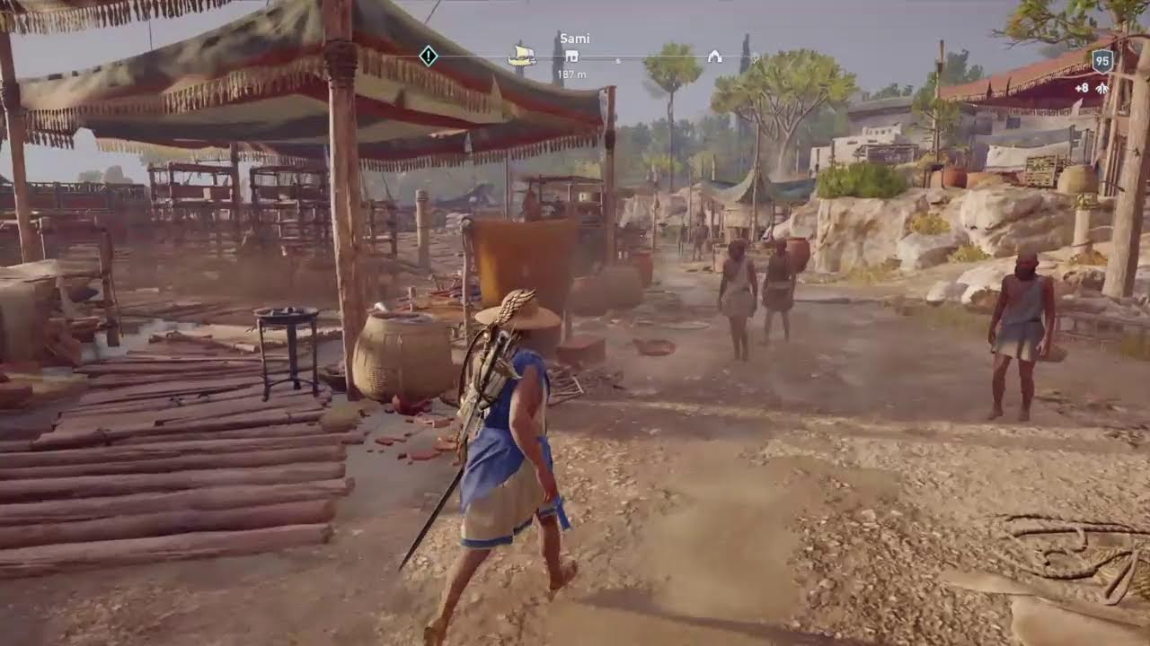 AC Odyssey | Side Quests | Going to Korfu For Vacayyy | Treasure Hunt