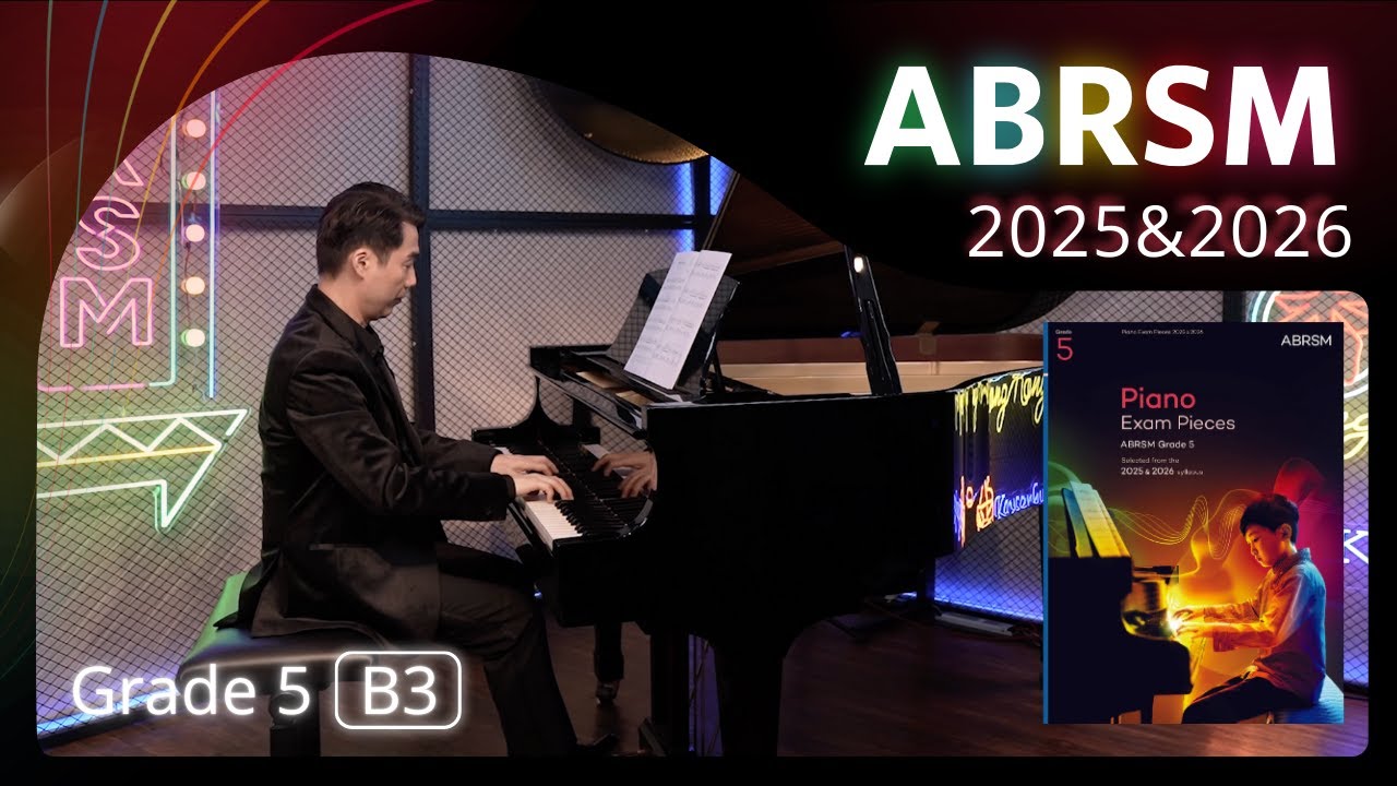 ABRSM Piano 2025 - 2026 Grade 5 B3 Waltz in B minor, D. 145 No. 6 [青苗琴行 x 香港演藝精英協會]