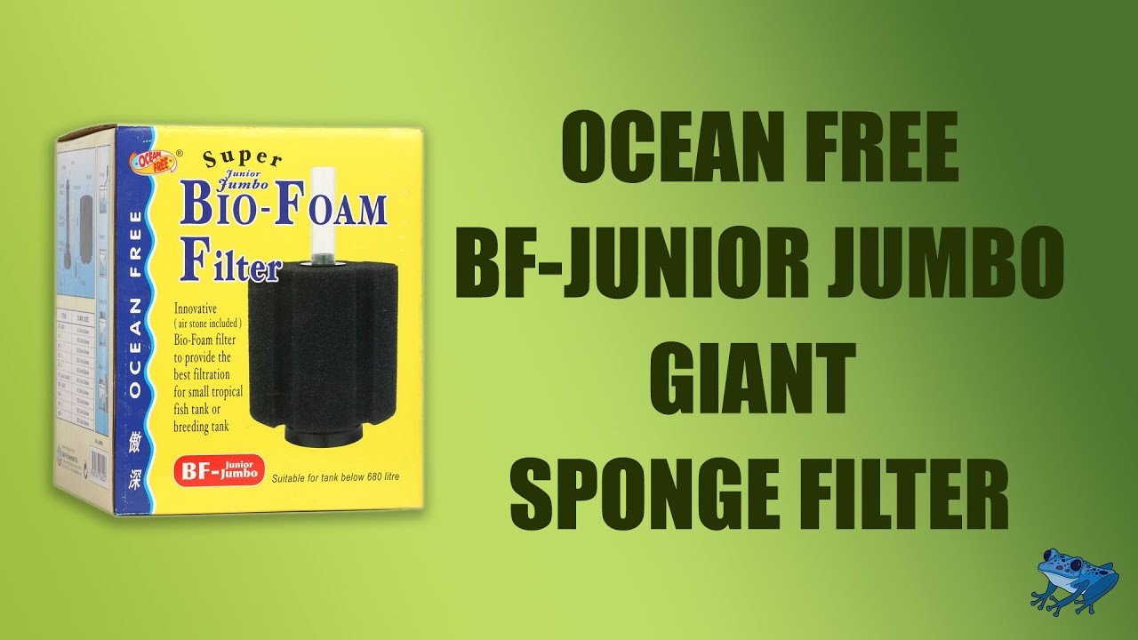 Ocean Free Super Junior Jumbo Bio-Foam Filter BF-Junior Jumbo Unboxing & Review