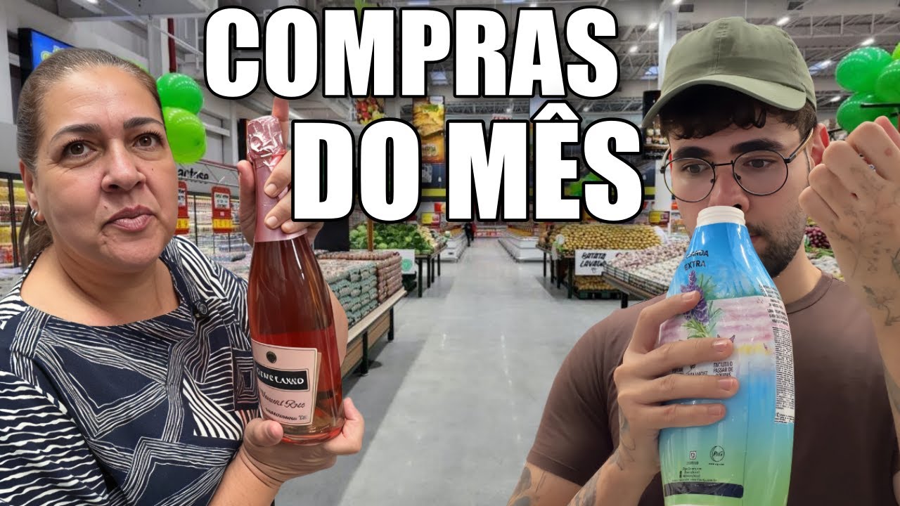 COMPRAS DO M&Ecirc;S COMPLETA NO MERCADO ATACADISTA | SER&Aacute; QUE VALEU A PENA?