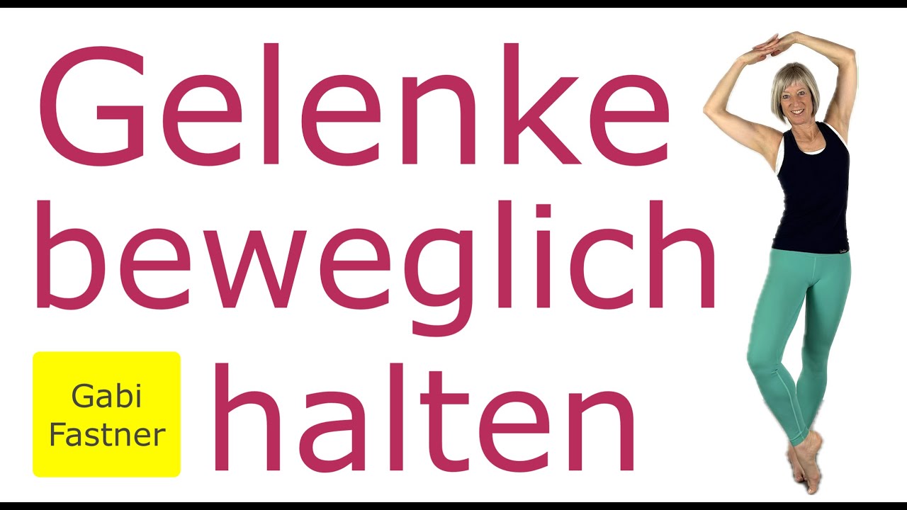 🐛 16 min. Gelenke beweglich halten | durchbewegen und Winkel vergrößern, ohne Geräte, im Stehen