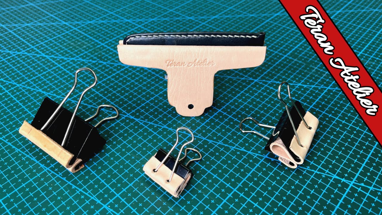 Making Bulldog Clips for Leather Work