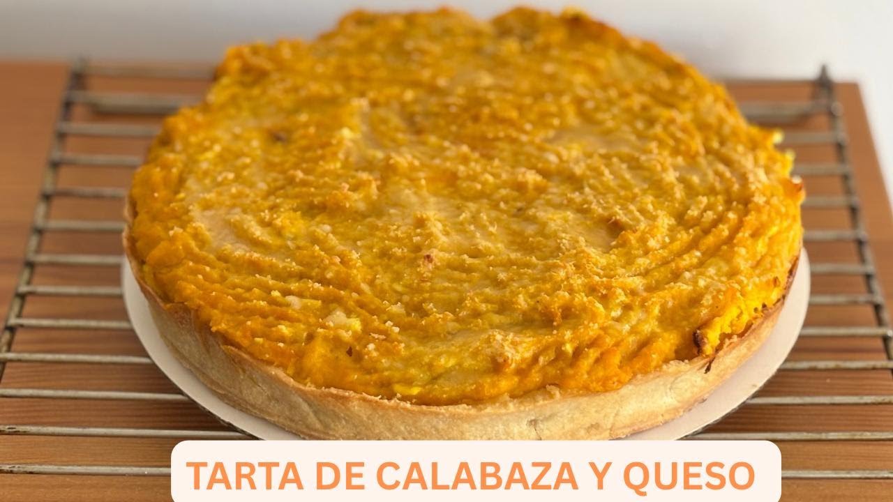 TARTA DE CALABAZA Y QUESO .. EXTRAORDINARIA!