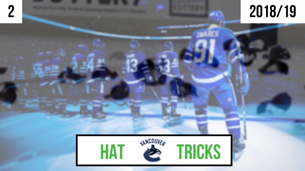 NHL - Hat Tricks | Vancouver Canucks (2018/19)