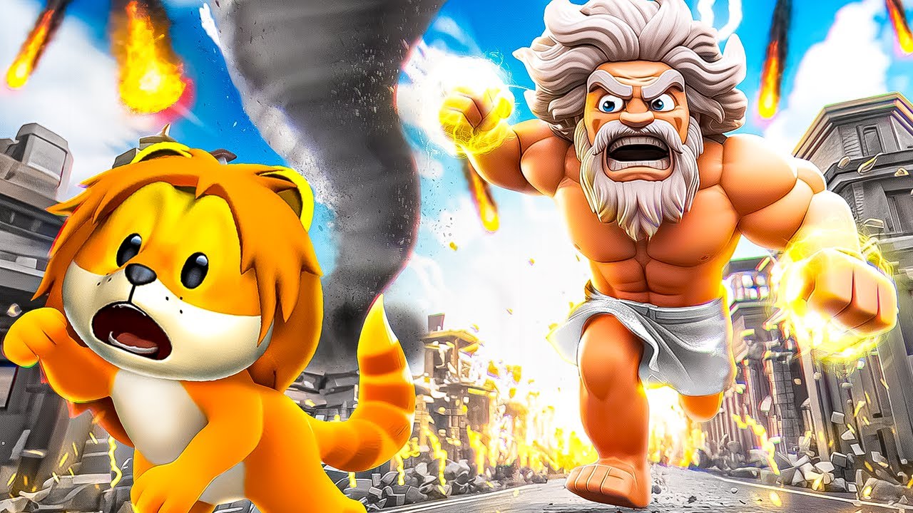 最強の神様になって全ての人間を倒すロブロックスやってみた結果！？【 Roblox グーフィーゴッズ 】