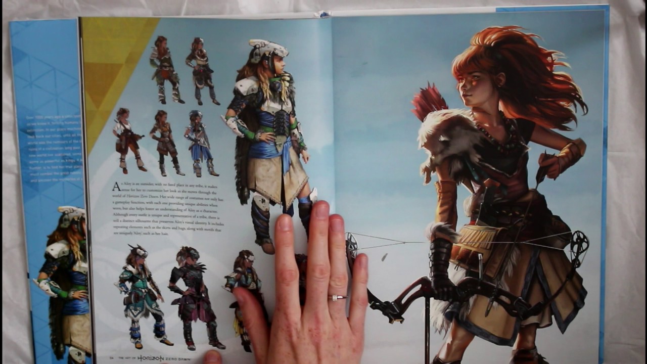 ASMR Artbook Adventures - The Art of Horizon: Zero Dawn - Whispered