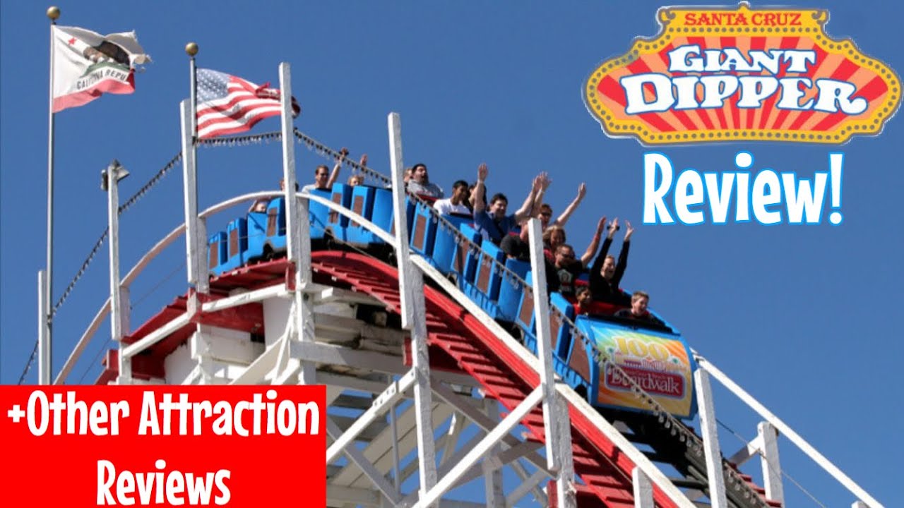Santa Cruz Giant Dipper Review | Santa Cruz Beach Boardwalk | Classic Wooden Coaster
