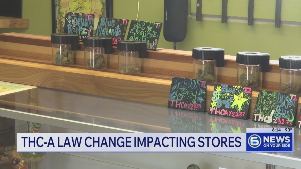 THC-A law change impacting stores