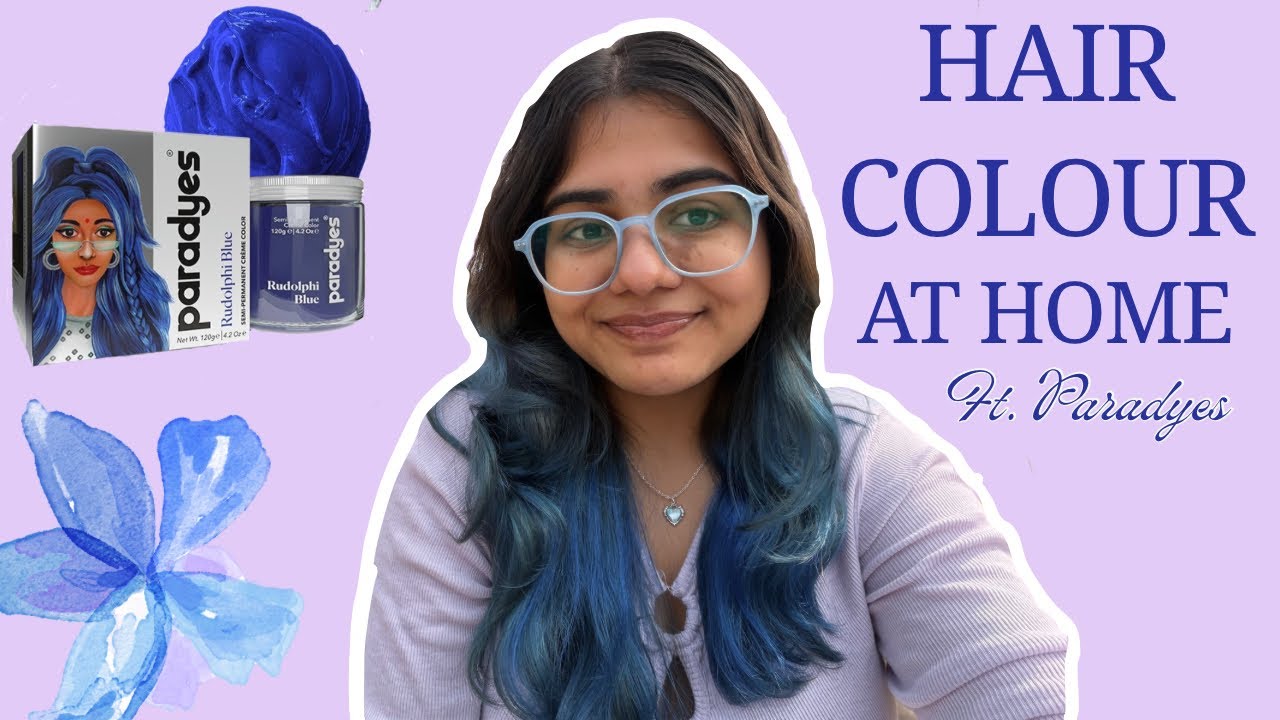 How I Bleach & Dye My Hair Blue at Home ( Beginner Friendly) 