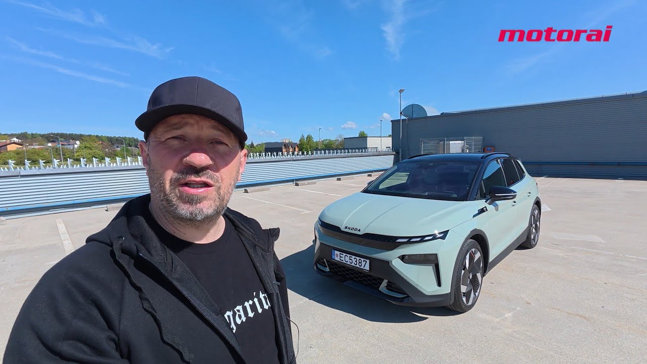 2025 m. „Škoda Elroq“ testas: pigus kaip „Dacia“ čekiškas elektromobilis (gali konkuruoti su kinais)