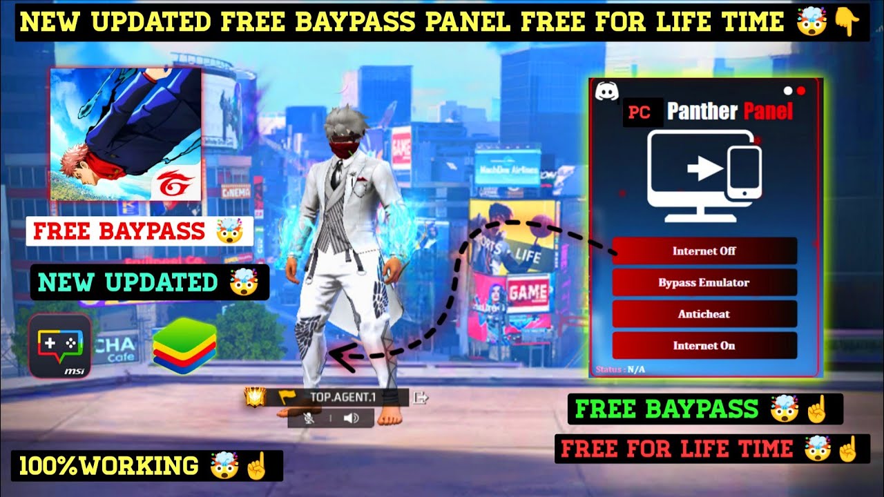 NEW UPDATE PC EMULATOR BYPASS 💻 FOR FREE FIRE | 100% ANTIBAN | FREE FIRE PC PANEL GRATIS 🎯 OB52 SAFE