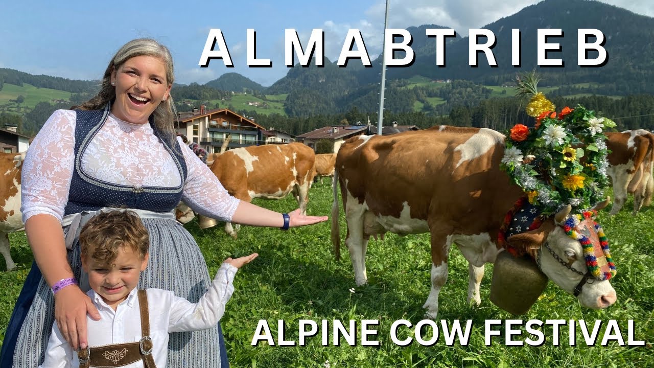 Американцы посещают Almabtrieb | Альпийский фестиваль коров