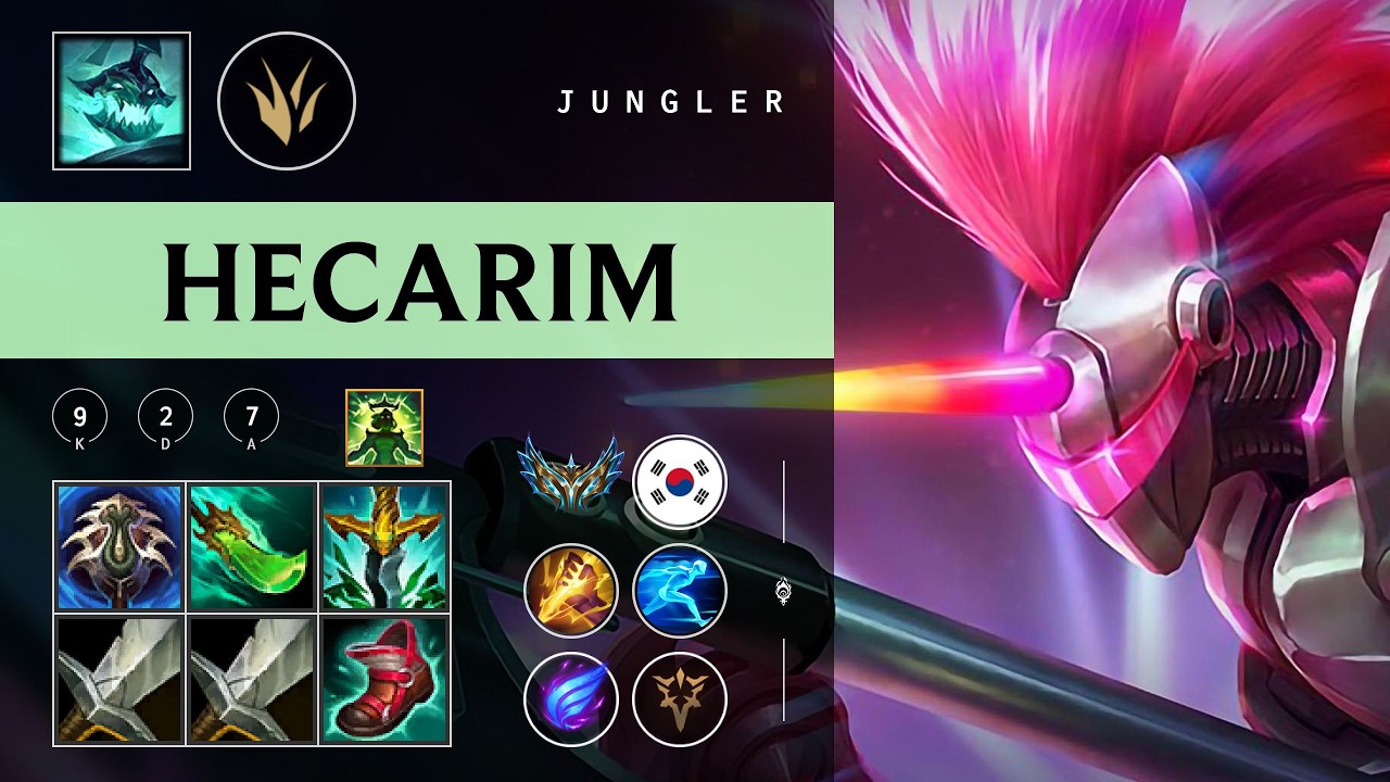 Hecarim Jungle vs Ambessa - KR Challenger Patch 26.04