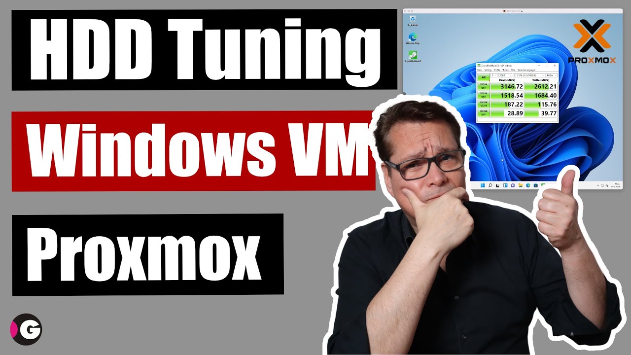 HDD Performance optimieren unter Proxmox - Was ist die beste virtuelle Platte für eine Windows VM?