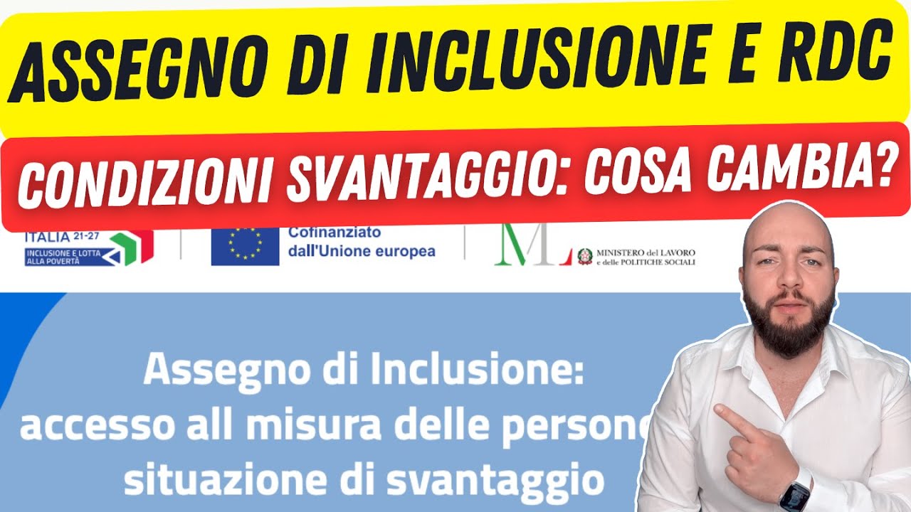 Assegno di inclusione e convocazioni servizi sociali: chi pu&ograve; avere il nuovo sussidio?