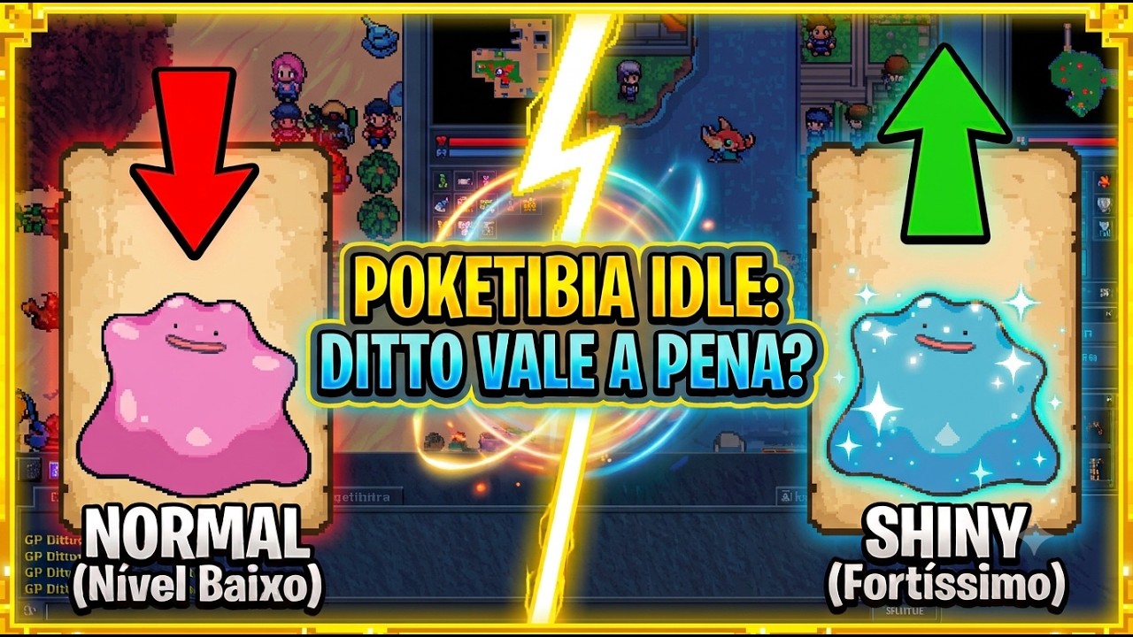 POKETIBIA IDLE: O Ditto Realmente Vale a Pena?