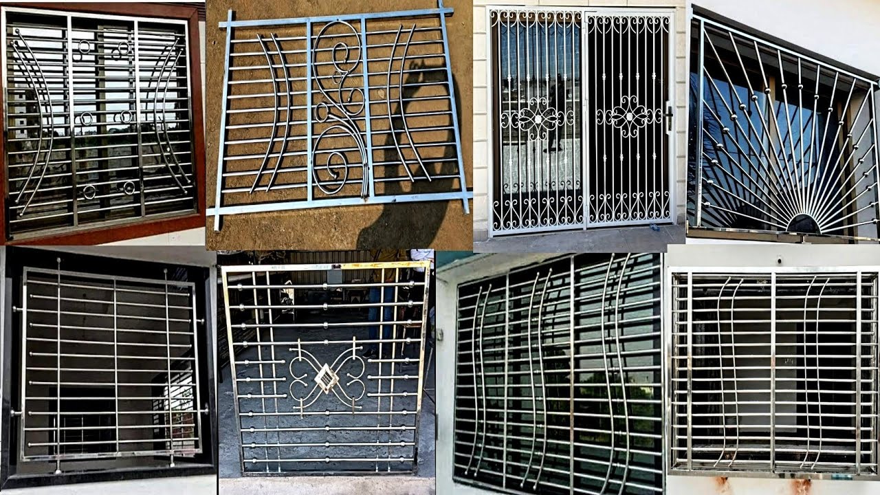 Top 50 Steel Window Grill Design price 2025|| window grill design || khidki ka grill ka design 