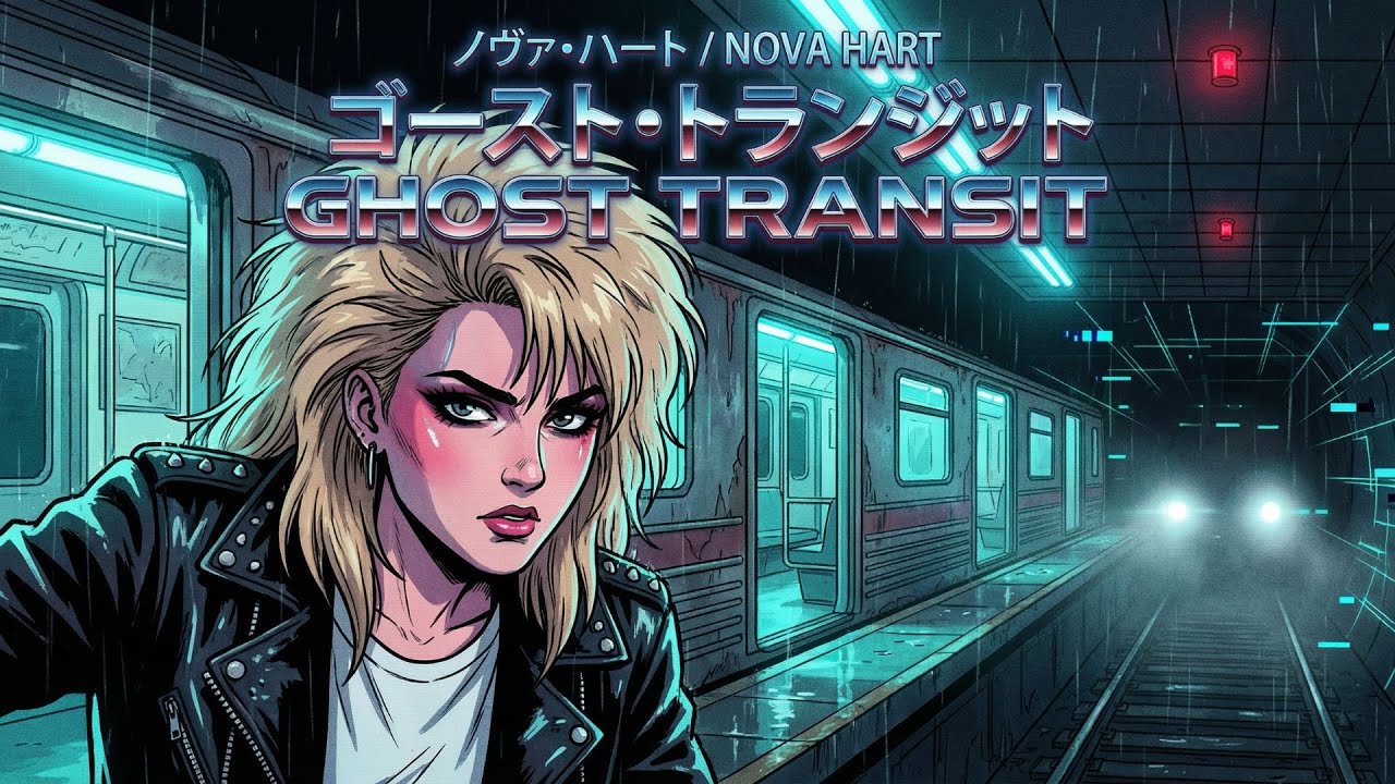 Ghost Transit [Retro Anime MV] | 80s Hard Rock