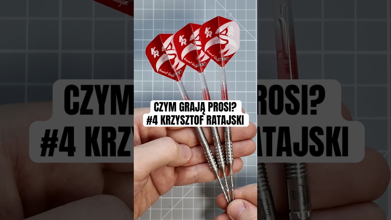 Wyczekiwany setup Polskiego Orła, Krzysztofa Ratajskiego 🇵🇱 🦅  #dart #darts #rzutki #ratajski