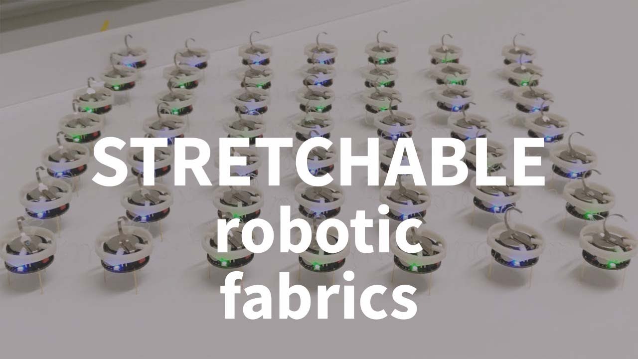 Prototype robotic fabrics that can shrink, grow in size and move with precision