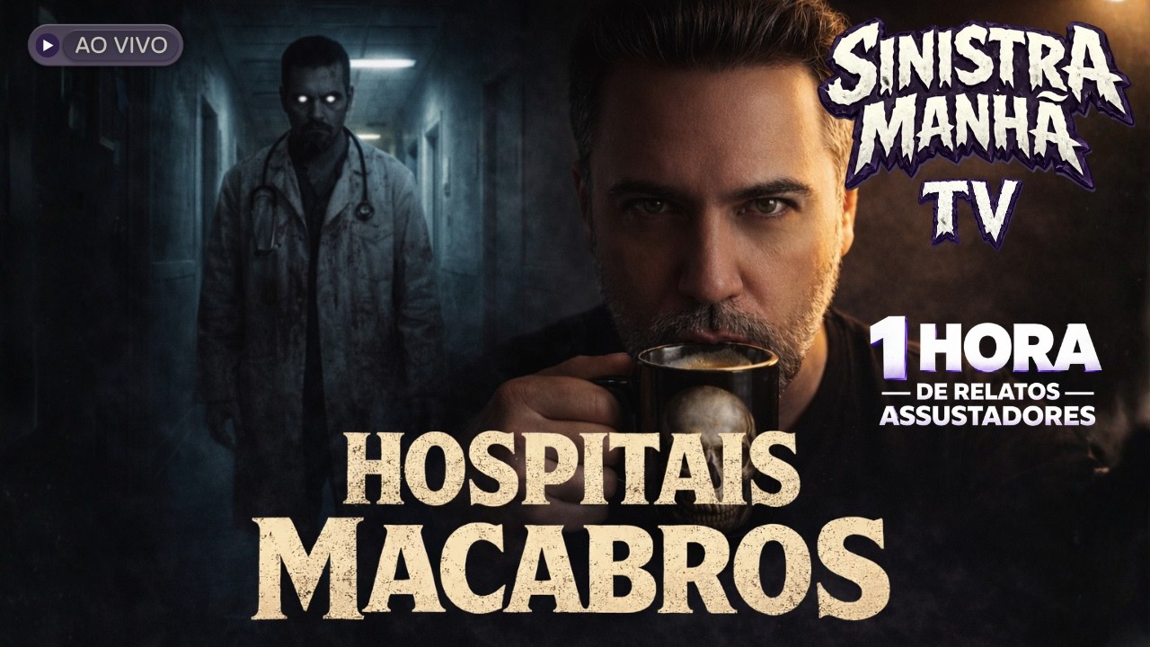 HOSPITAIS ASSUSTADORES - SINISTRA MANHÃ ☕ AO VIVO: 1 Hora de Terror para Começar o Dia #TV