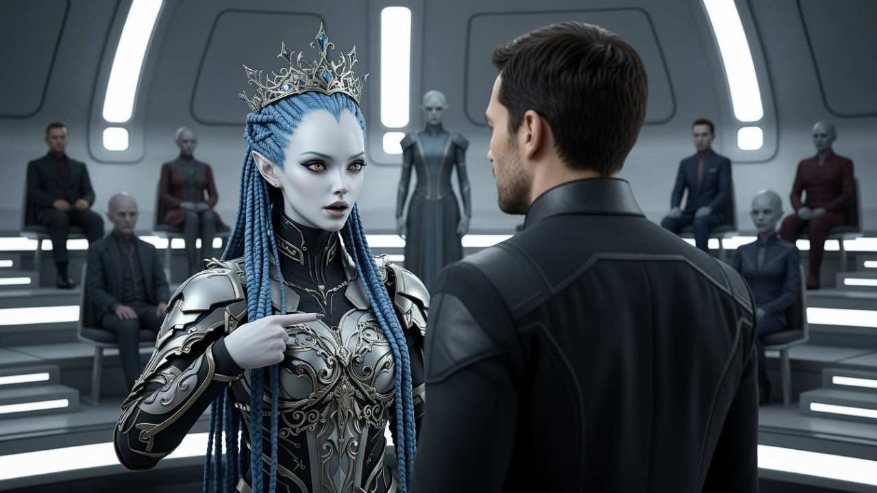 I Accidentally Called Out Marry Me to the Alien Queen — The Court Froze