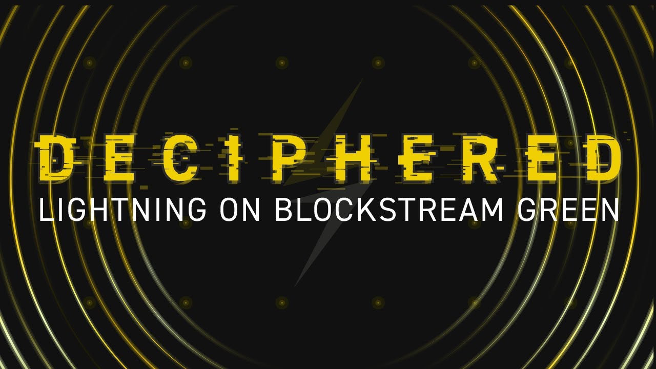 Lightning on Blockstream Green