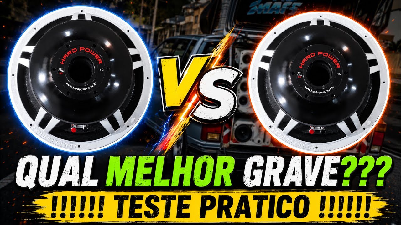 HARD POWER 1950 vs HARD POWER 1750!!! QUAL O MELHOR???