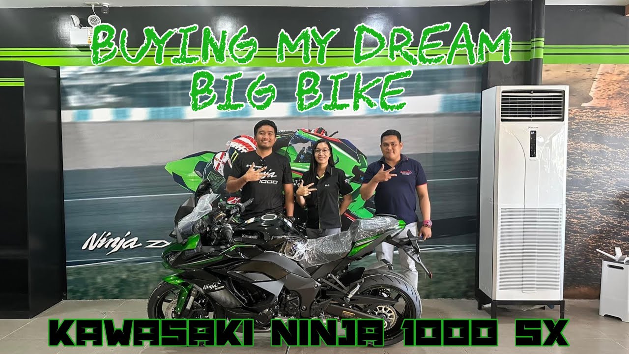 BUMILI AKO NG DREAM BIG BIKE KO | KAWASAKI NINJA 1000 SX | KAWASAKI LEISURE BIKES CAPAS TARLAC