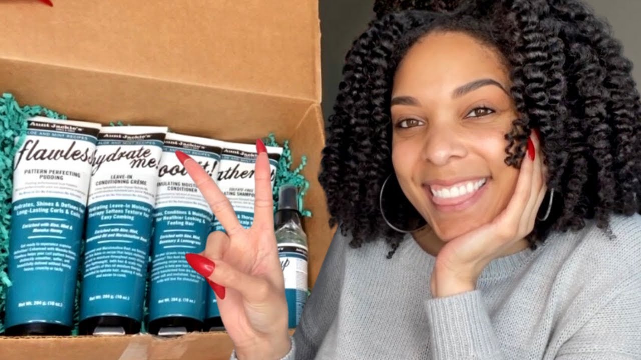 Aunt Jackie’s Review | New Aloe & Mint Collection
