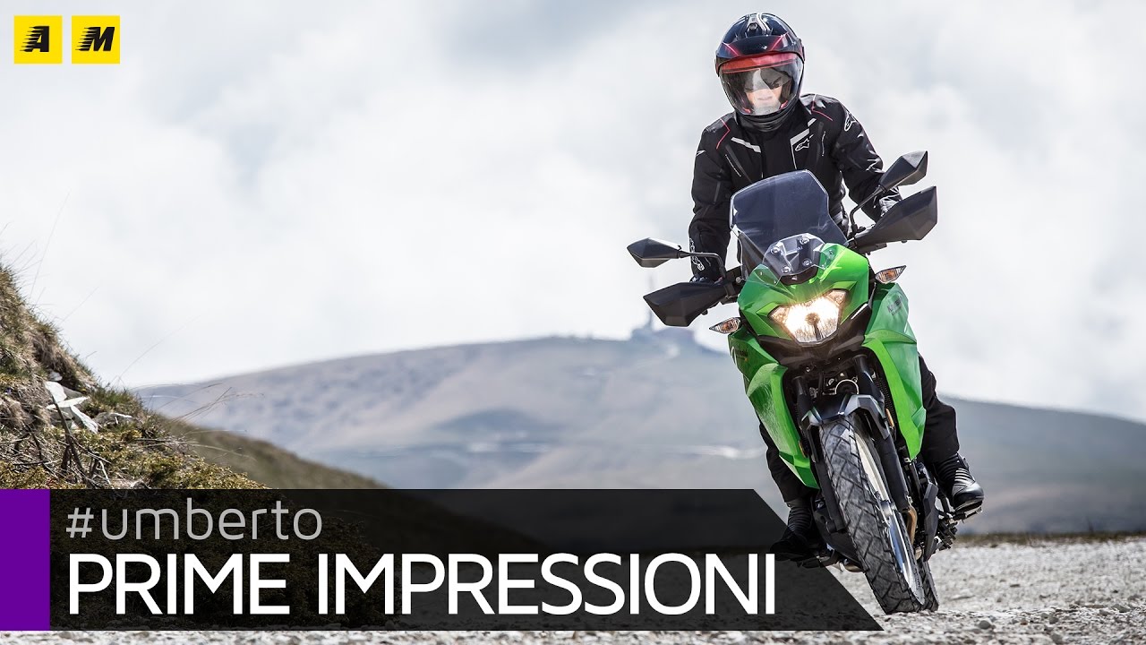 Kawasaki Versys-X 300 TEST: mini Adventure, maxi divertimento [ENGLISH SUB]