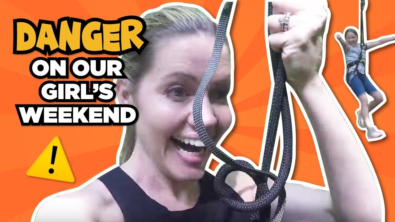 Danger on our Girls' Weekend??  ALWAYS STAY ATTACHED!