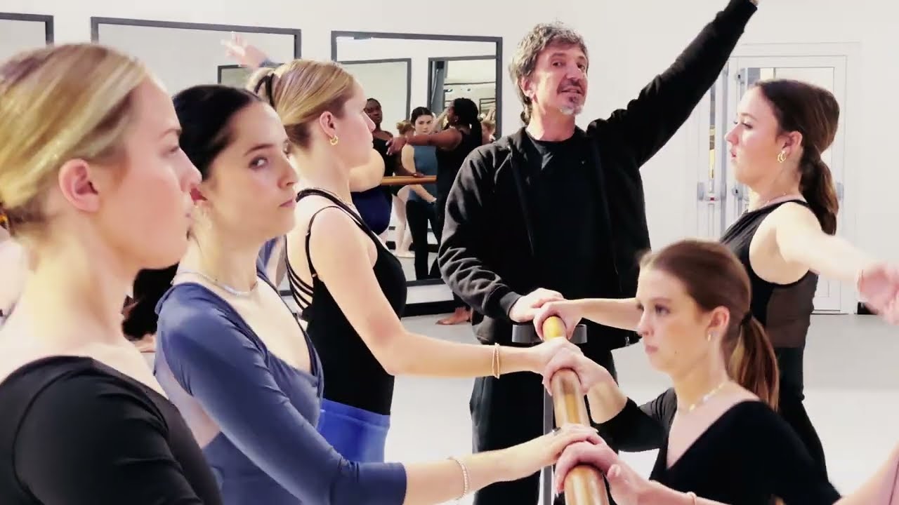 Lezione High School Americana Danza Classica con Giancarlo Stiscia