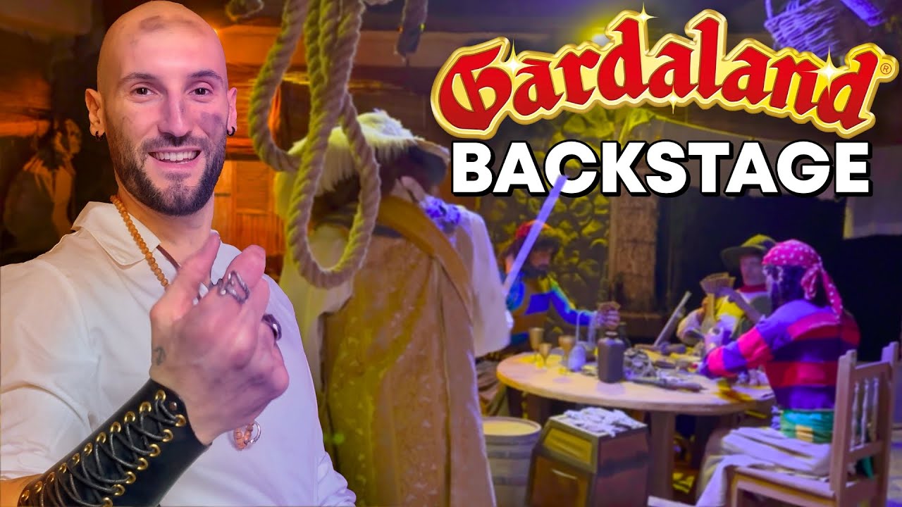 INFILTRATI (sotto copertura) nel BACKSTAGE di GARDALAND