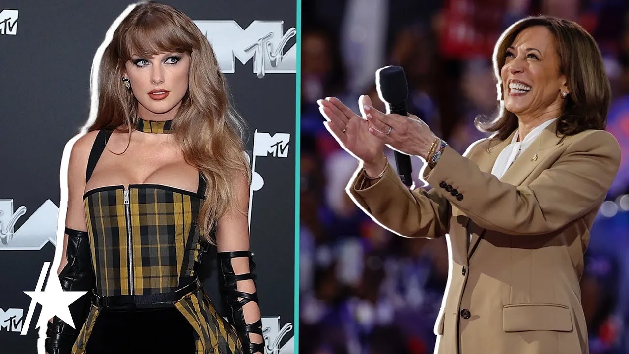 Kamala Harris REACTS To Taylor Swift’s Endorsement
