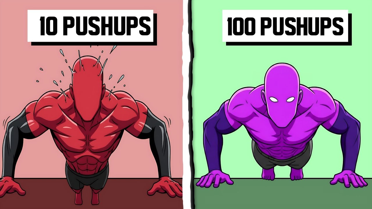 How to Do 100 Pushups in One Set | The Ultimate Pushup Transformation Challenge