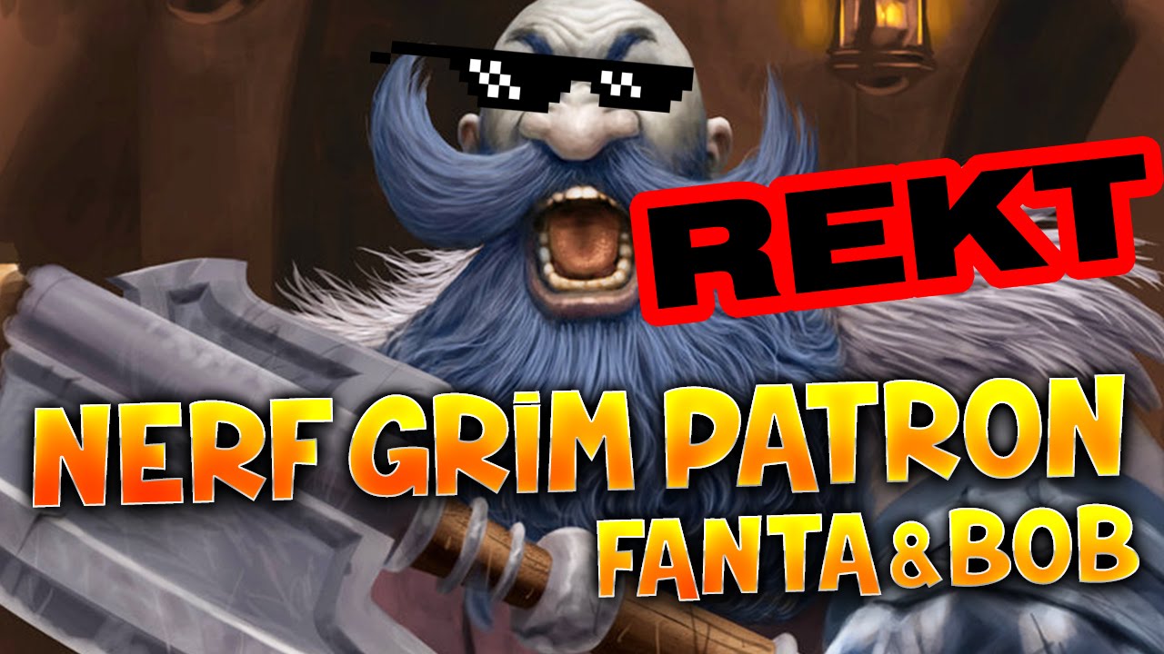 Hearthstone : NERF GRIM PATRON - D&eacute;tente avec Fanta et Bob