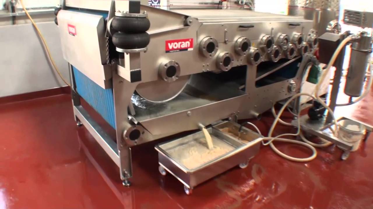 SRAML Apple Juice Processing Line With Beltpress, England June 2013