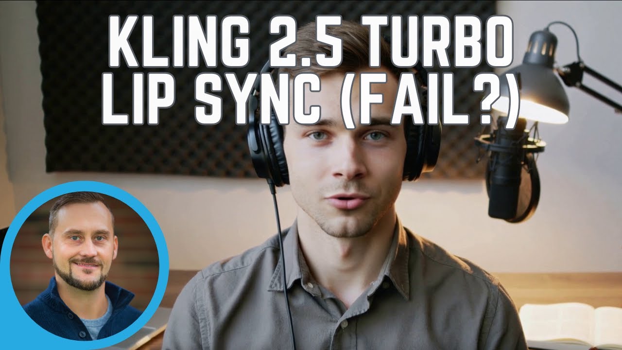 Я попытался создать видеоподкаст с помощью Kling 2.5 AI Lip Sync... Это была КАТАСТРОФА 😒