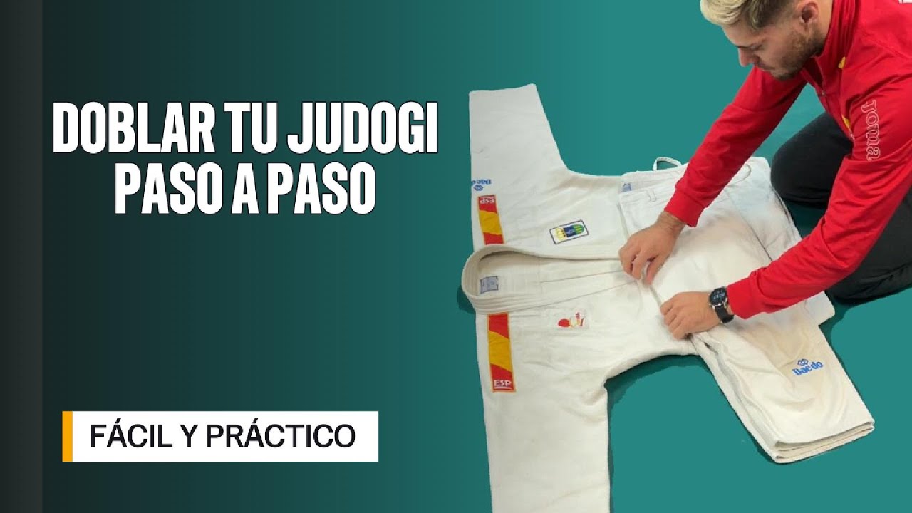 CÓMO DOBLAR EL JUDOGI | PASO A PASO | FÁCIL Y PRÁCTICO