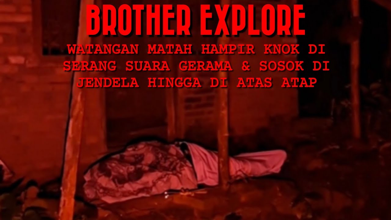 WATANGAN MATAH HAMPIR KONK PENAMPAKA DI JENDELA HINGGA DI ATAS ATAP