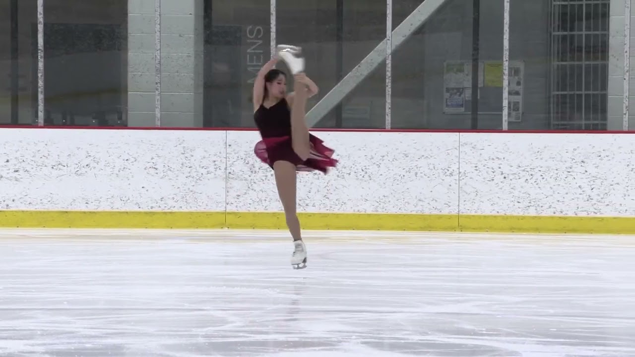 Hannah Kim 2023 National solo ice dance Free dance