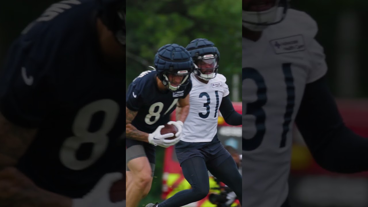You Love to see it 🤩 #trainingcamp #chicagobears #highlights